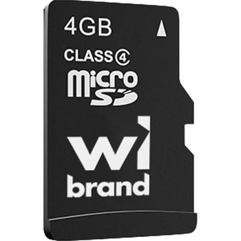 Карта пам'яті micro 4Gb Class4 Wibrand