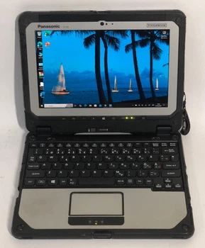 Защищенный нетбук-трансформер Panasonic Toughbook CF-20 MK1 - 10.1" (1920x1200) IPS тачскрин / M5-6Y57 / 8gb / 256gb ssd / Windows 10 Pro, 4G/LTE, Б/у