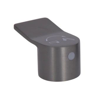 Ручка переключателя режимов Qtap (26,8x45,2x38) для смесителя для ванны с поворотным изливом Presto Graphite QTPRE2684523850547