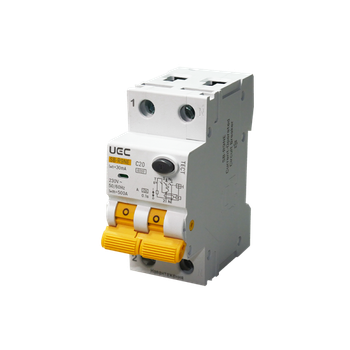 Автомат диференційного захисту SB-R9NE 2P C 20A 30mA Tип A 6kA UEC [RCBO60-2-020-C-030-A]