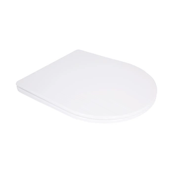 Qtap Сиденье для унитаза (Jay 640, Swan 640) 422x360x30 мм, White, с микролифтом, Slim Duroplast, Quick Release QTSC179W48699