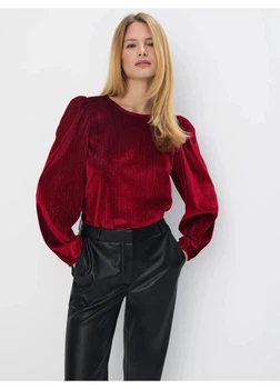 Блуза Mohito L Бордовый 545DG-83X
