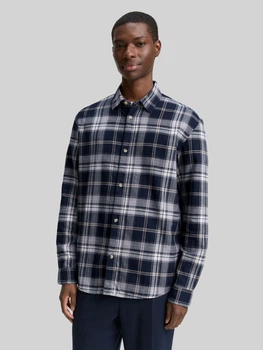 Рубашка мужская Tom Tailor 1047348 XL Синяя