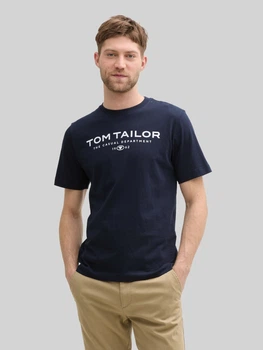 Футболка мужская Tom Tailor 1045773.10668 M Синяя