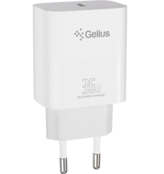 Сетевое зарядное устройство Gelius PD35W GP-HC054 PPS Type-C White