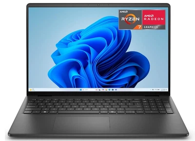 Ноутбук Dell 16 DC16255 (ddc16255-A595blk-pdee) 16" 2K IPS,AMD Ryzen 7 250 (5,1 GHz), 16GB, 1TB, AMD Radeon Graphics, Wi-Fi 6, USB-C, підсвітка клавіатури, Win 11, black