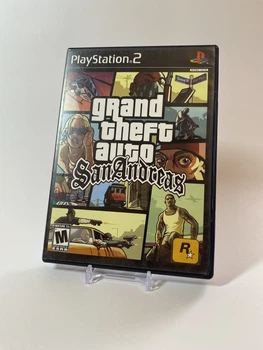 Американське видання GTA San Andreas з мапою гри та мануалом - Б/В