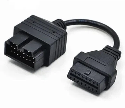 Перехідник діагностичний KIA 20 pin на OBD2 16 pin для автосканера 78523