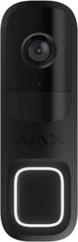 Inteligentny wideodzwonek Ajax DoorBell z kamerą i czujnikiem ruchu Czarny (4823114066146)