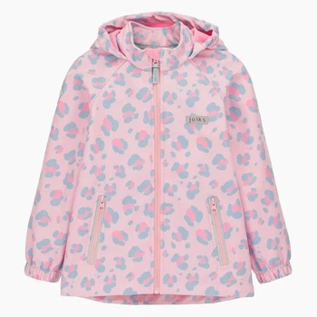 Куртка Joiks Soft shell Демисезонная 116 см Серые Камушки Нежный Розовый / Серый
