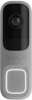 Inteligentny wideodzwonek Ajax DoorBell z kamerą i czujnikiem ruchu Szary (4823114066160)