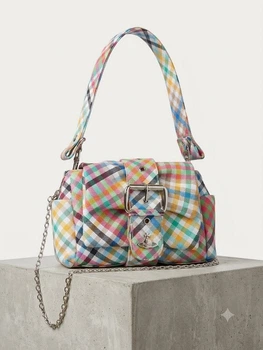 Сумка женская Vivienne Westwood разноцветного цвета артикул 57840