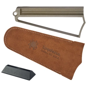 Точильный Spyderco Webfoot Stone CBN Коричневый 220 грит 600 грит 180 г