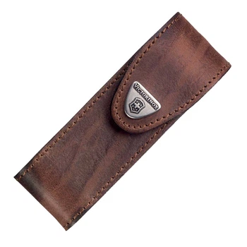 Чохол для ножів Victorinox Коричневий шкіряний 111 мм 4-6 шарів (4.0548)