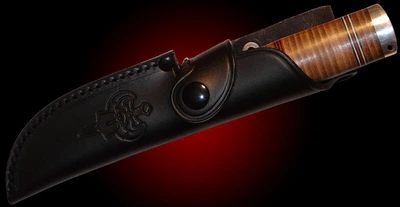 Чехол для ножа Fallkniven NL5 натуральная кожа черный