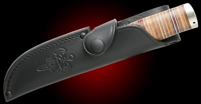 Чехол для ножа Fallkniven NL5 кожаный черный натуральная кожа