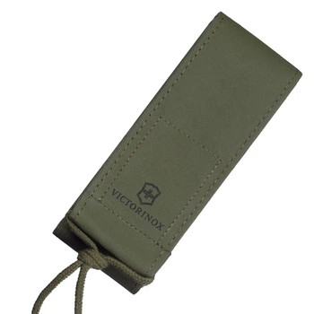 Чохол на пояс Victorinox Hunter Pro 136 мм зелений кожзам водовідштовхувальне покриття 4.0838.4