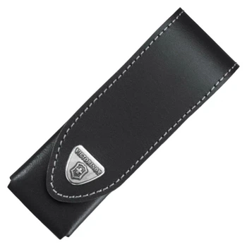 Чехол для ножей Victorinox Черный кожа до 4-х слоев 111 мм 4.0523.3