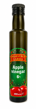 Оцет яблучний Maestro Garsia Apple Vinegar 6%, 250 мл