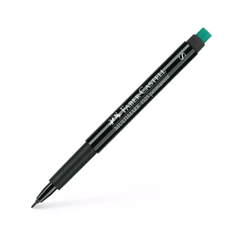 Маркер перманентный Faber-Castell OHP Multimark, A7, 80 листов, Multimark, 55 г/м2, Синий (152551)