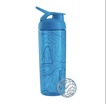 Шейкер Blender Bottle SportMixer Sleek 820 мл Аквамариновый