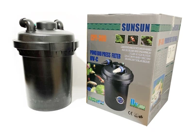 Напорный фильтр для пруда SunSun CPF-380 до 12000л