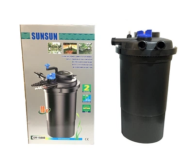 Напорный фильтр для пруда SunSun CPF-15000 UVC до 30 000 л