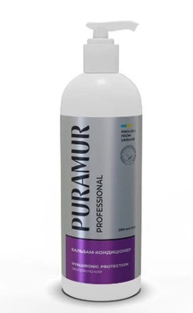 Бальзам-кондиционер Puramur Professional Hyaluronic Protection увлажняющий – для кошек и собак, 200 мл