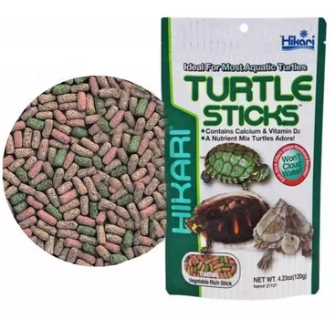 Корм для водоплавающих черепах HIKARI TURTLE STICKS (плавающие палочки) - 120г