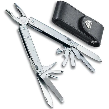 Мультитул Victorinox Swisstool 28 функций для электрика серый металлик (115мм)