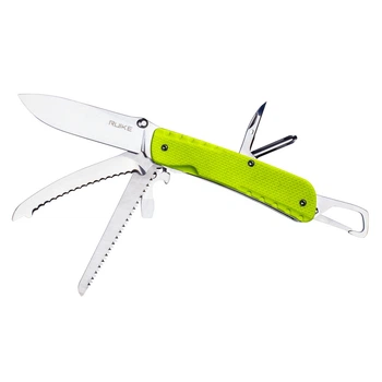 Многофункциональный нож Ruike Trekker LD43, складной, туристический, с 15 функциями, вес 205 г, сталь 12C27