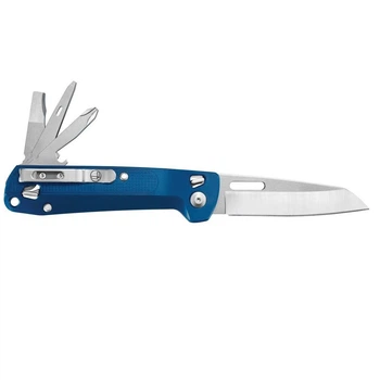 Мультитул Leatherman Free K2 Синий 8 функций нержавеющая сталь 139 г 115 мм