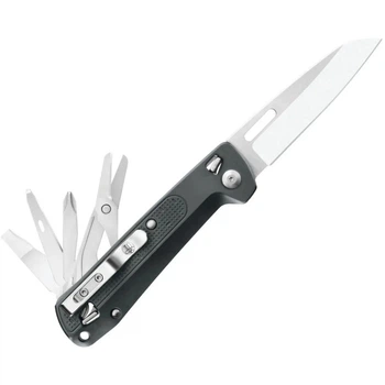 Мультитул Leatherman Free K4 Сірий 9 функцій 156 г 420 HC