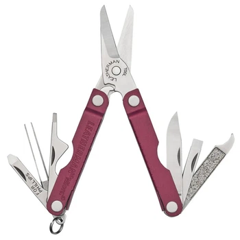 Мультитул Leatherman Micra Cherry Серый 10 функций 51 г 420HC