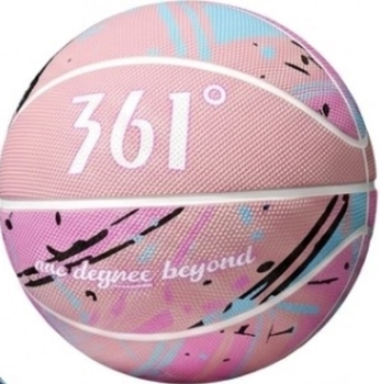 М'яч баскетбольний 361° Size 7 гума Pink