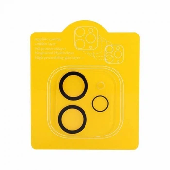 Захисне скло на камеру 3D Camera Glass без упаковки (iPhone 11 / 12 mini)