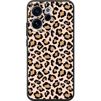 Силиконовый Чехол с Картинкой для OPPO Reno 15 F Принт (Леопардовый, leo) (71278-ysm033)