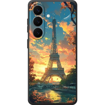 Силиконовый Чехол с Картинкой для Samsung Galaxy S26 (S942) Принт (Париж, Эйфелева Башня) (71219-ysm037)