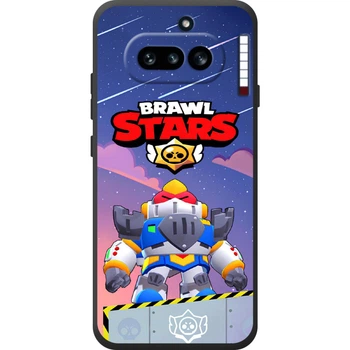 Силиконовый Чехол с Картинкой для Nothing Phone (4a) Принт (Бравл Старс Вольт, Brawl Stars Surge) (72643-ysm020)