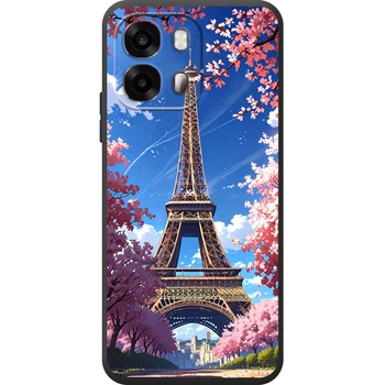 Силиконовый Чехол с Картинкой для OPPO A6s 4G Принт (Париж, Эйфелева Башня) (72246-ysm036)