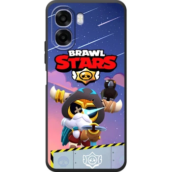 Силиконовый Чехол с Картинкой для OPPO A6x Принт (Бравл Старс Корделиус, Brawl Stars Cordelius) (70849-ysm024)