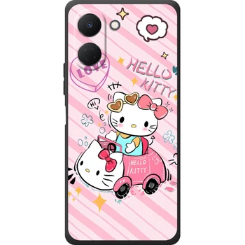 Силиконовый Чехол с Картинкой для Tecno Spark Go 3 Принт (Хеллоу Китти, Hello Kitty) (72625-ysm032)