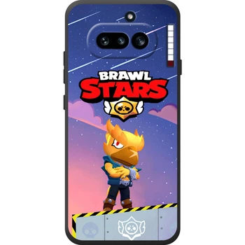 Силиконовый Чехол с Картинкой для Nothing Phone (4a) Принт (Бравл Старс Ворон, Brawl Stars Crow) (72643-ysm018)