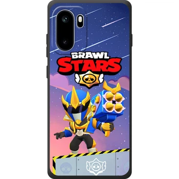 Силиконовый Чехол с Картинкой для OnePlus Ace 6 Принт (Бравл Старс Брок, Brawl Stars Brock) (72201-ysm022)