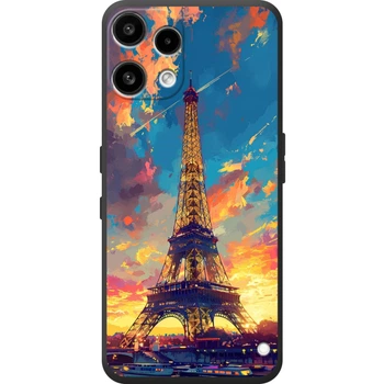 Силиконовый Чехол с Картинкой для Nothing Phone (3a) Lite Принт (Париж, Эйфелева Башня) (71292-ysm038)