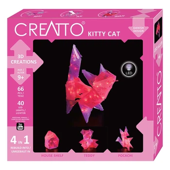 3D пазл Kosmos Creatto Kitty Cat 68 эл , 3492