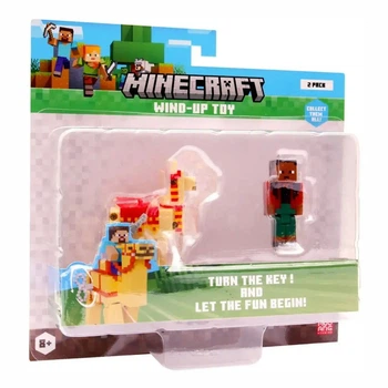 Заводна фігурка Minecraft 3D Нур на ламі (MC1014)