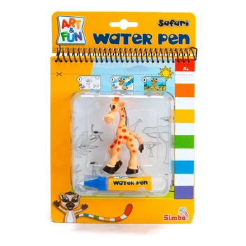 Набір для творчості Simba Книга-розмальовка Water pen Safari, 6334635