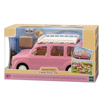 Набор Sylvanian Families 5535 Розовый автомобиль для пикника