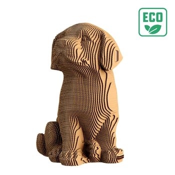 Картонный конструктор Cartonic 3D Puzzle Labrador Puppy, CARTMNLABRA